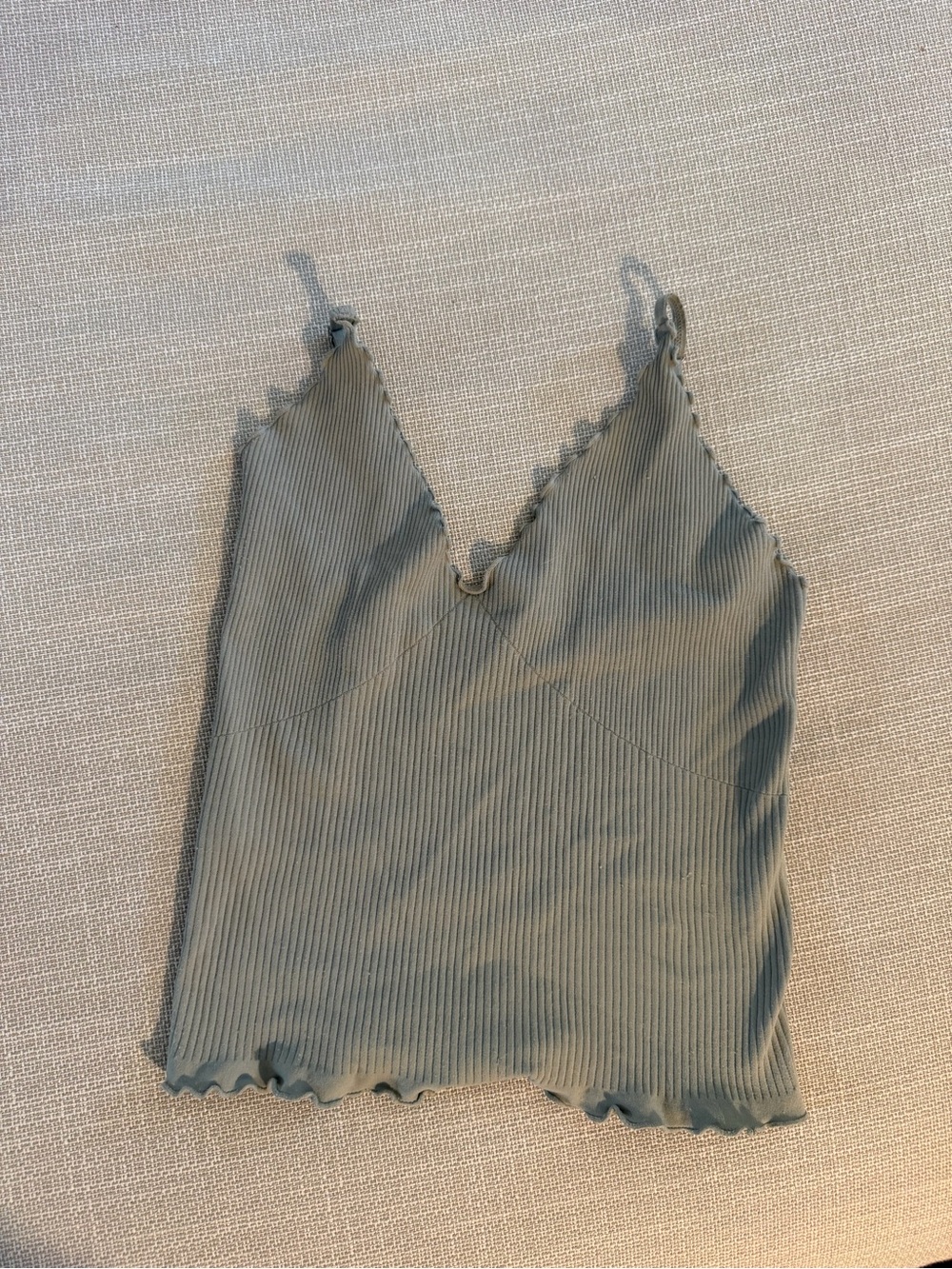 Free People Easy to Love Cami - Olive/Sage Green